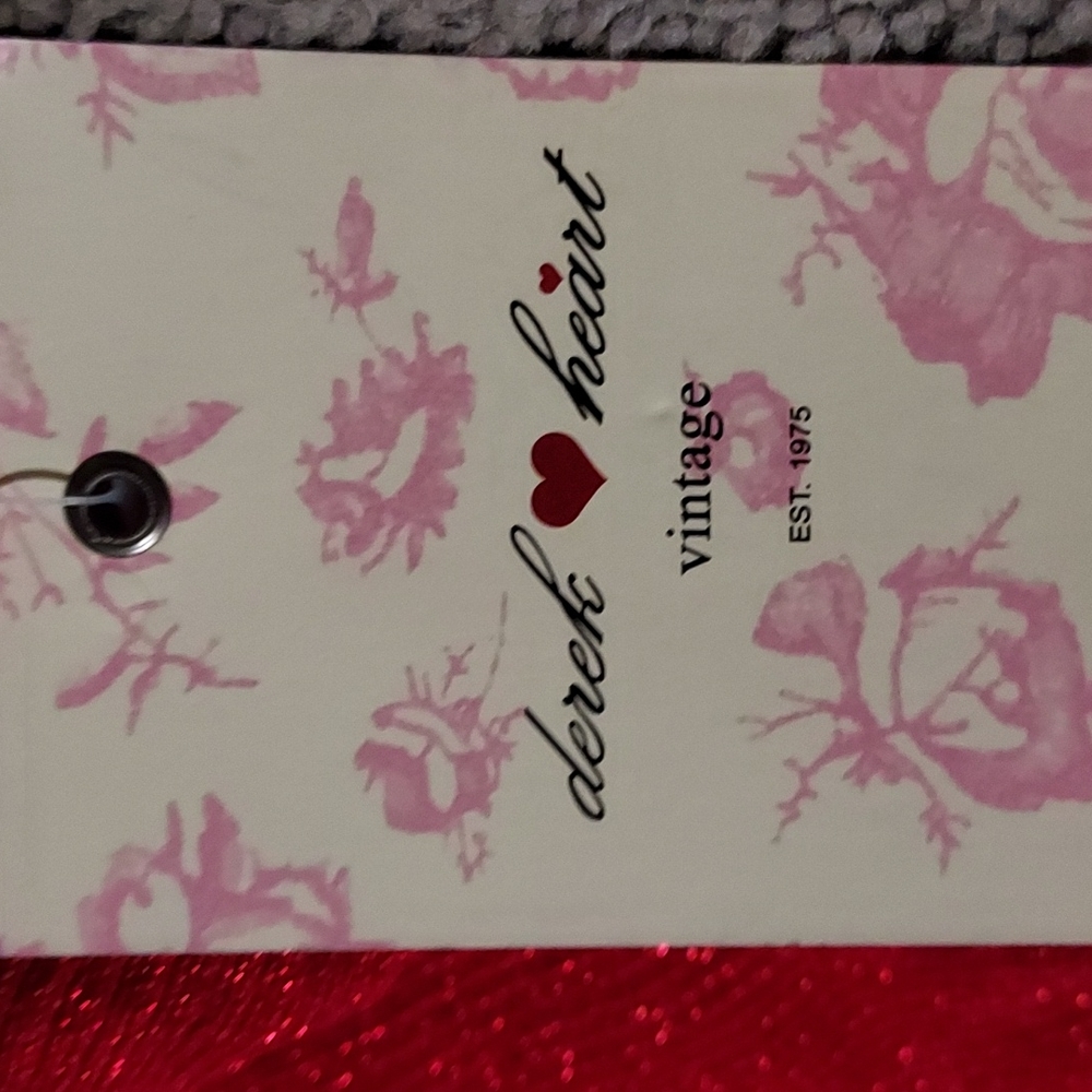 Red strapless party dress size m - Picture 5 of 6